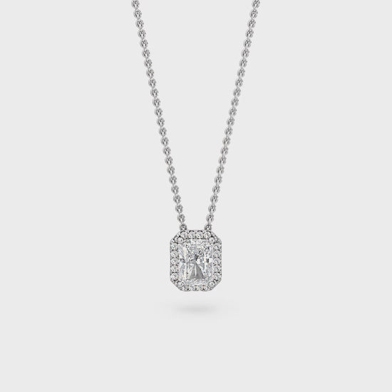 Lab Grown Diamond Necklace Bel Viaggio Designs