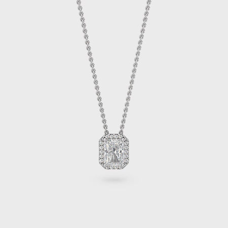 Lab Grown Diamond Necklace Bel Viaggio Designs