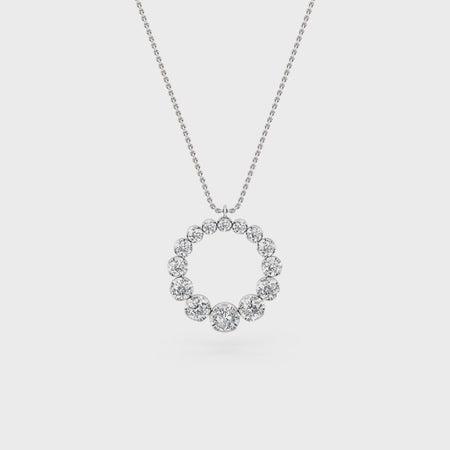 10kt white gold necklace Bel Viaggio Designs, LLC