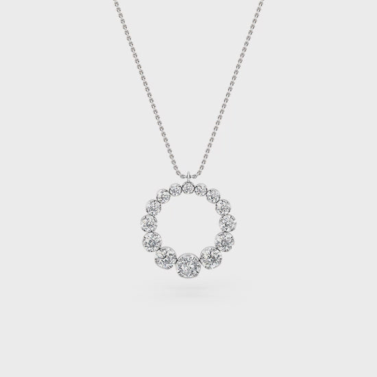 10kt white gold necklace Bel Viaggio Designs, LLC