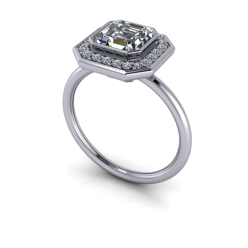 10kt yellow gold Engagement Ring Bel Viaggio Designs, LLC