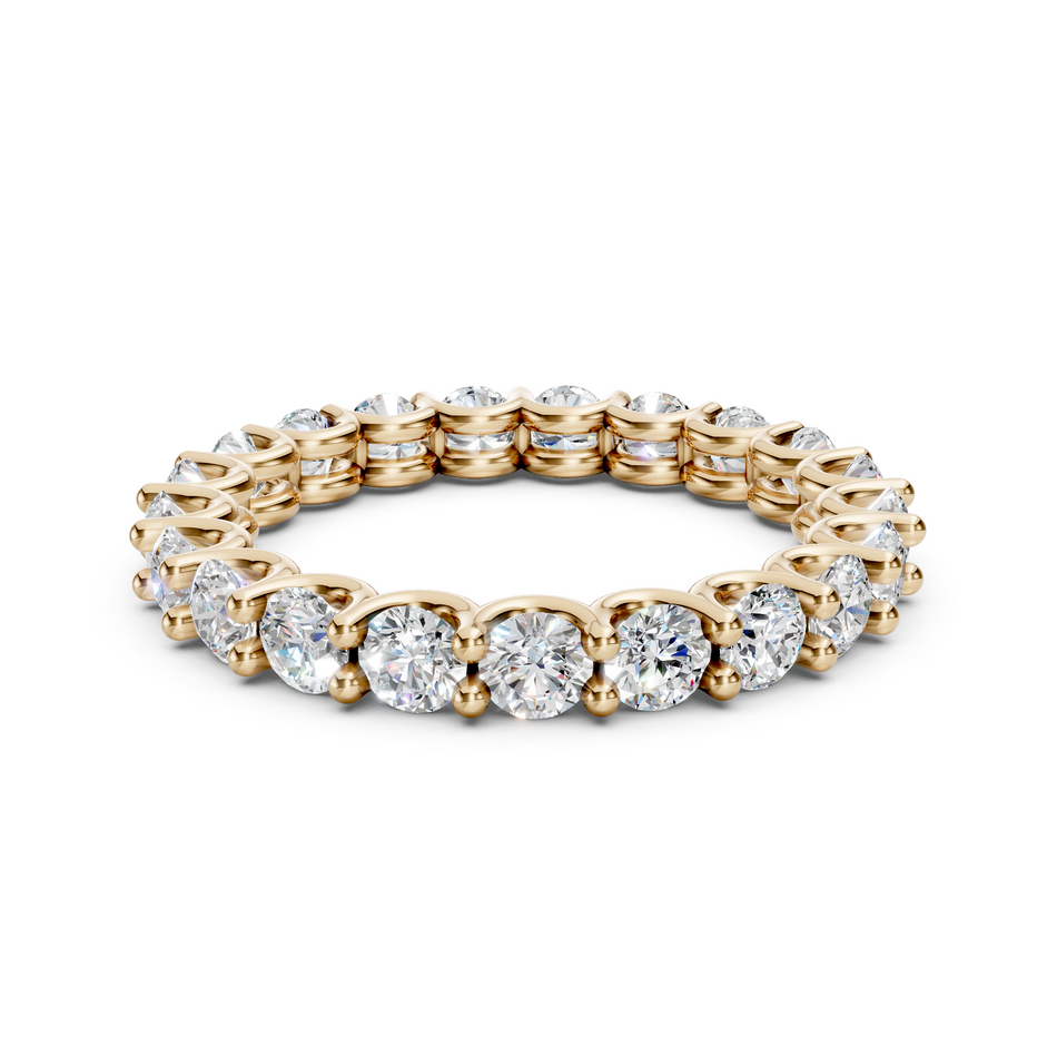 U-Prong Eternity Band Lab Diamond 2.12 CTW