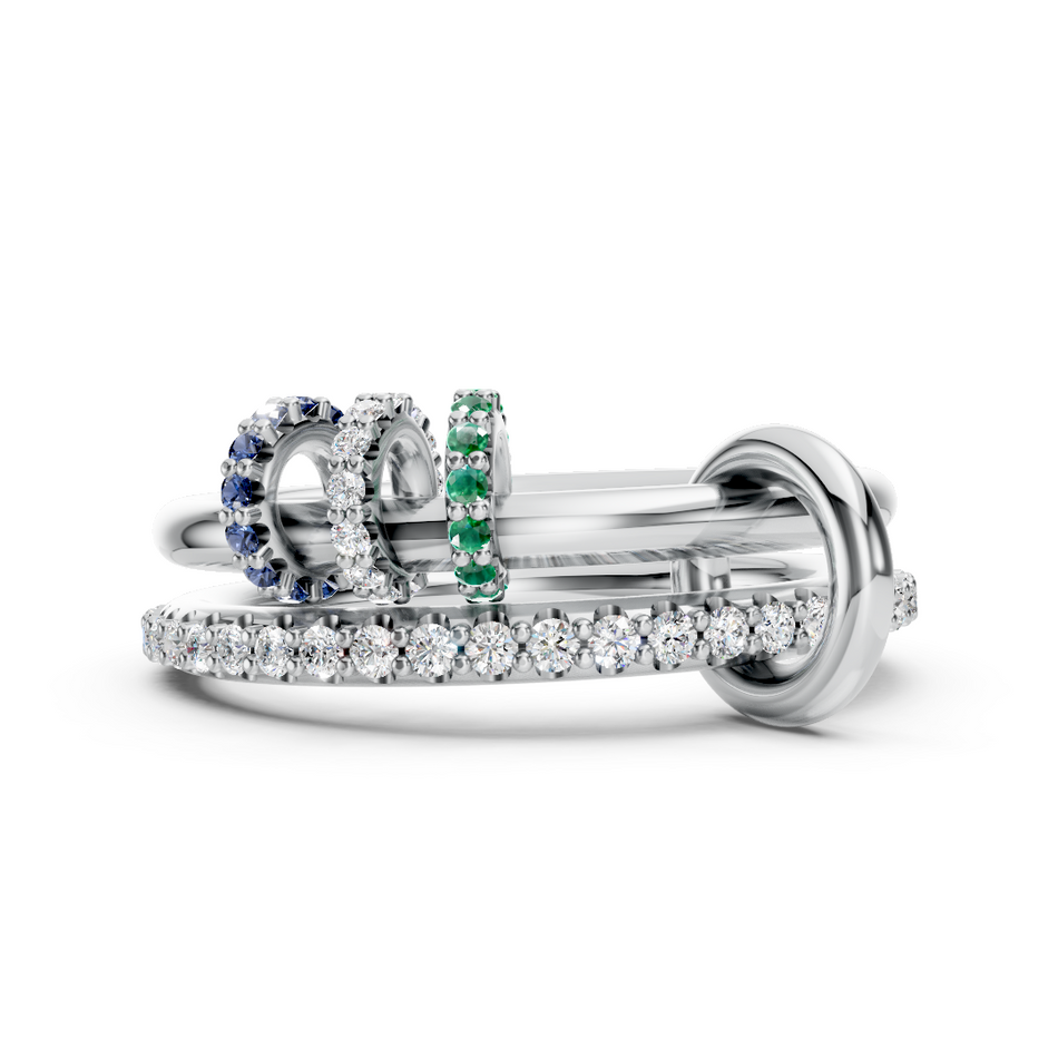 Stardust Connected Rings