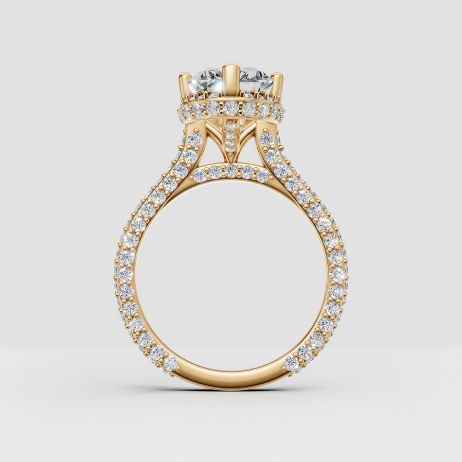 Sky No. 2 Lab Grown Diamond Ring 3.52 CTW