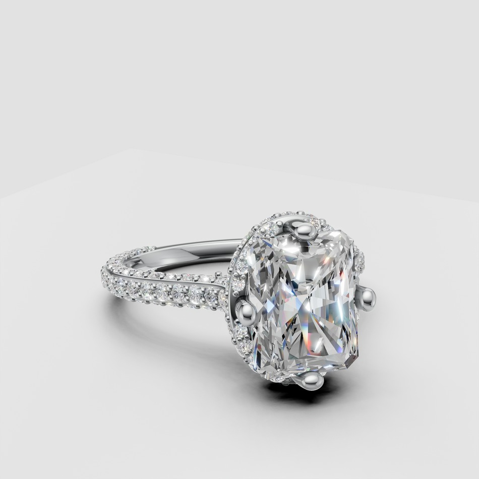 Sky No. 2 Lab Grown Diamond Ring 3.52 CTW