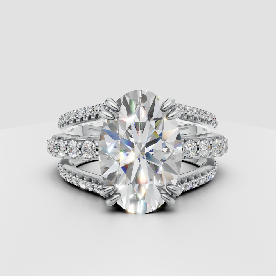 Winifred No. 1 Lab Grown Diamond Ring 4.88 ctw