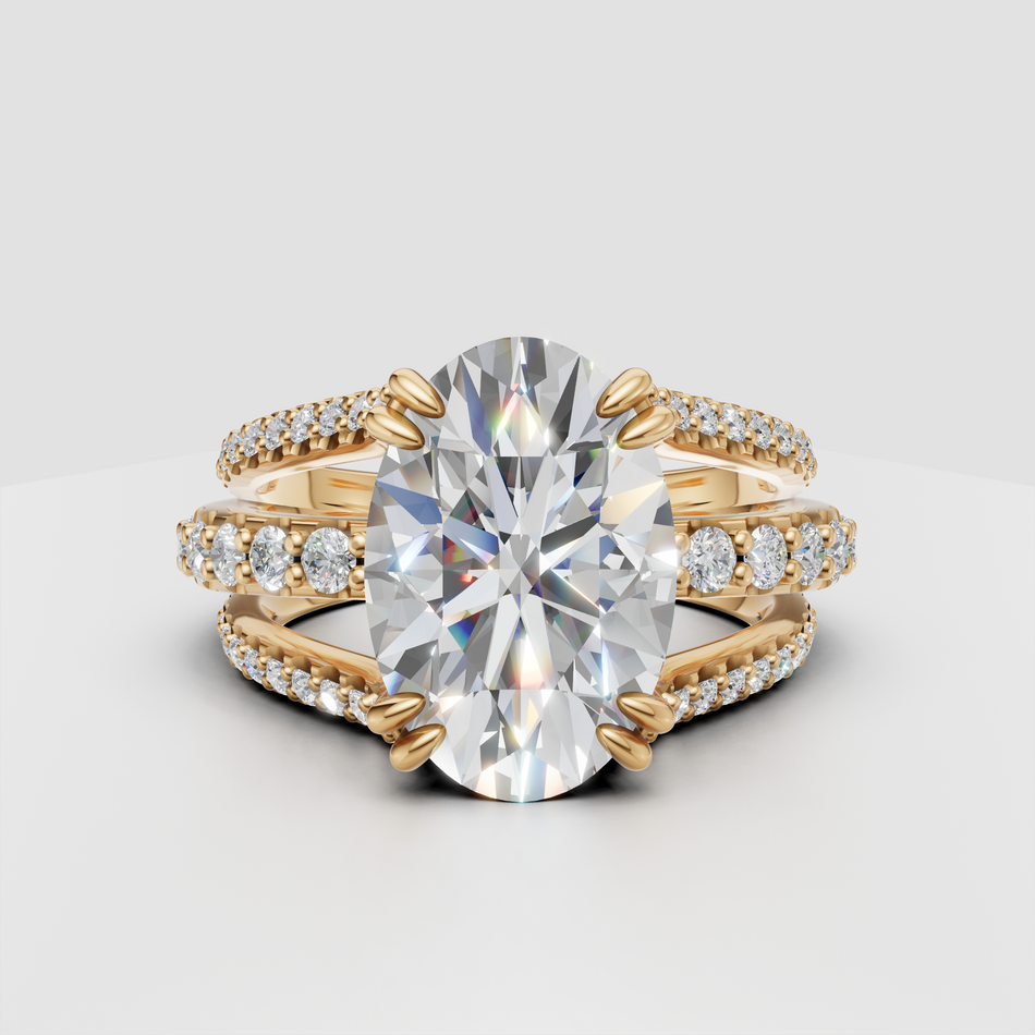 Winifred No. 1 Lab Grown Diamond Ring 4.88 ctw