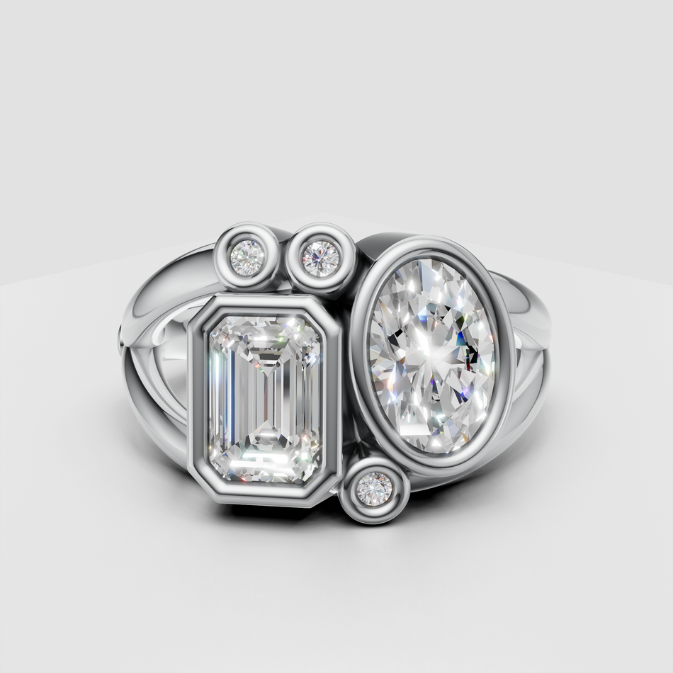 Aimee No. 5 Lab Grown Diamond Ring 2.18 ctw