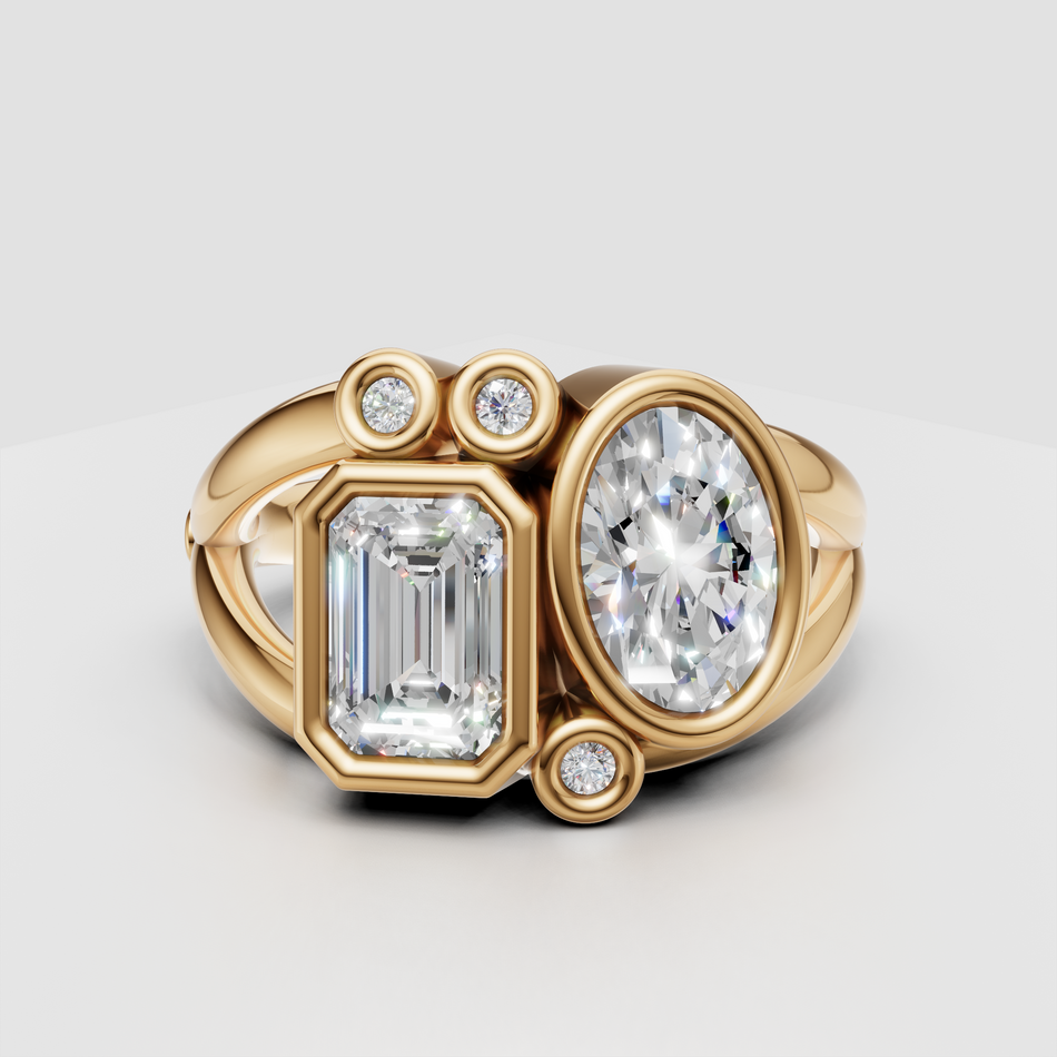 Aimee No. 5 Lab Grown Diamond Ring 2.18 ctw