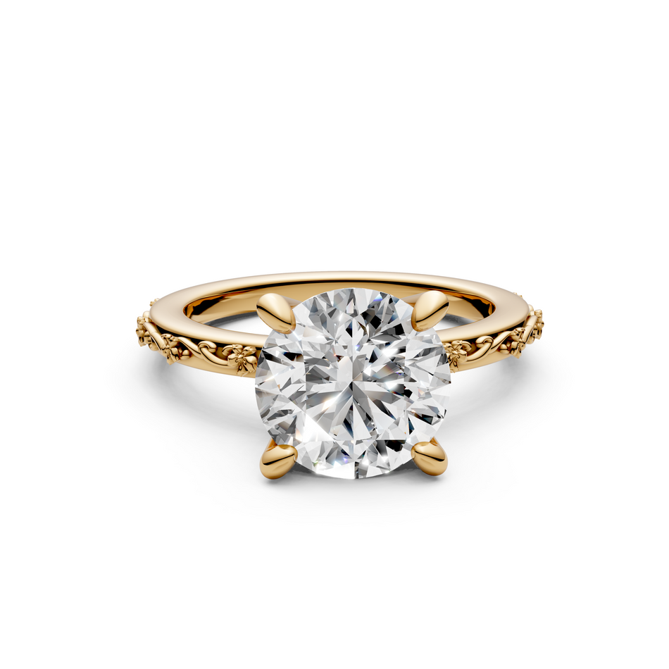 Bethie Vintage Style Lab Diamond Engagement Ring 2CTW