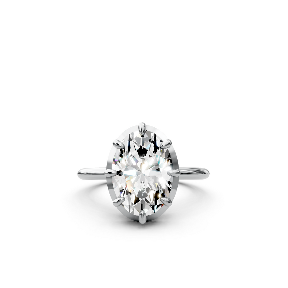 Gracie No. 2 Lab Diamond Edwardian Engagement Ring 3 CTW