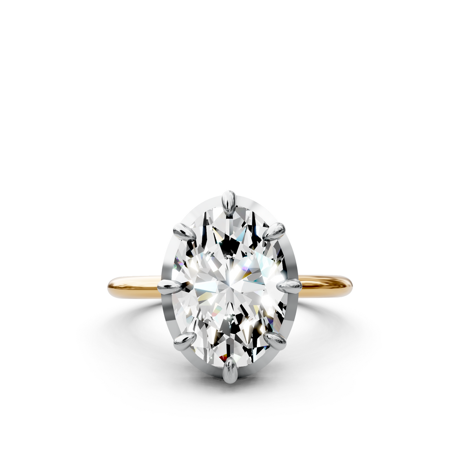 Gracie No. 2 Lab Diamond Edwardian Engagement Ring 3 CTW