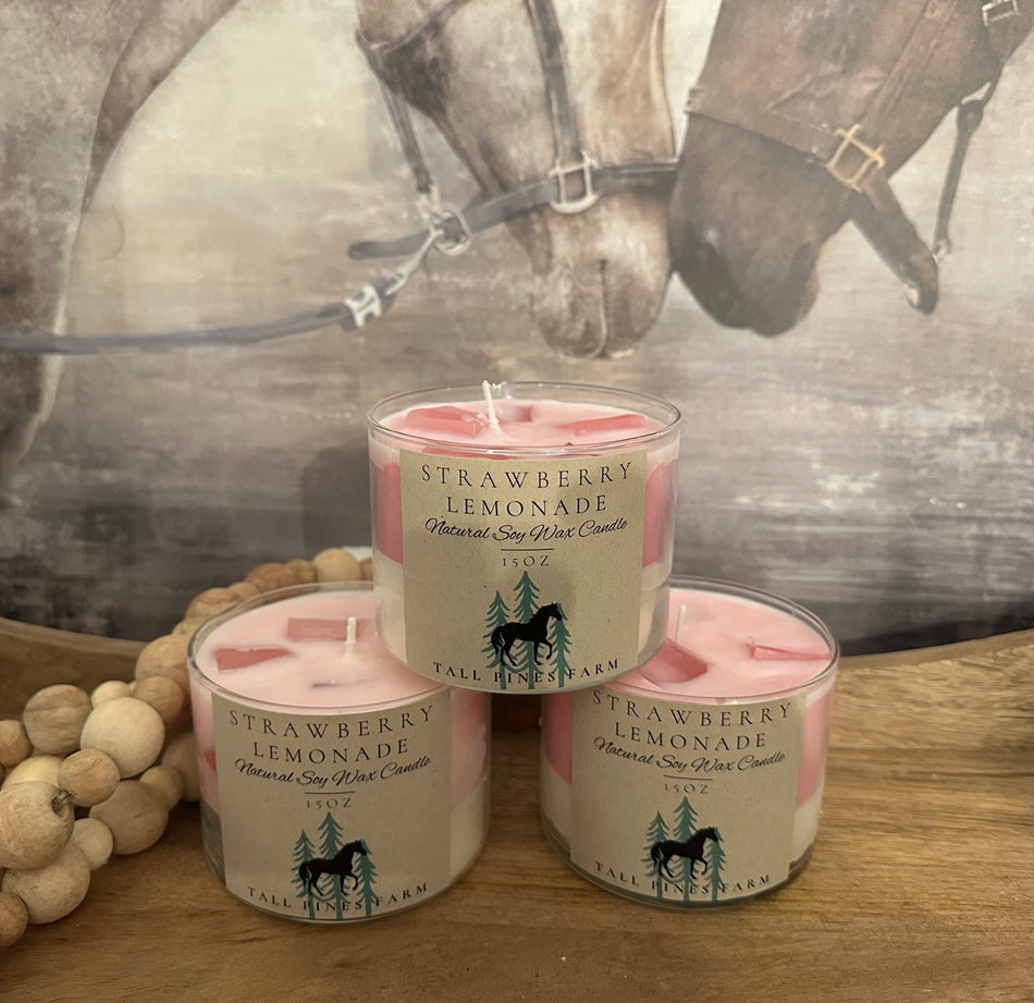 Pink Lemonade Natural Soy Candle