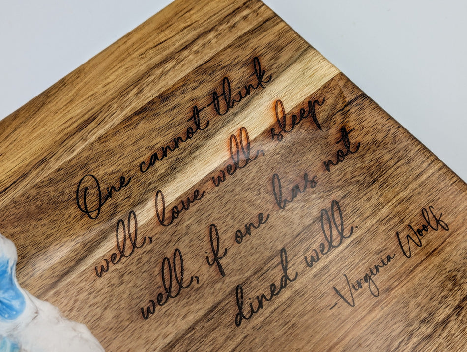 Charcuterie Wood Tray with Legs