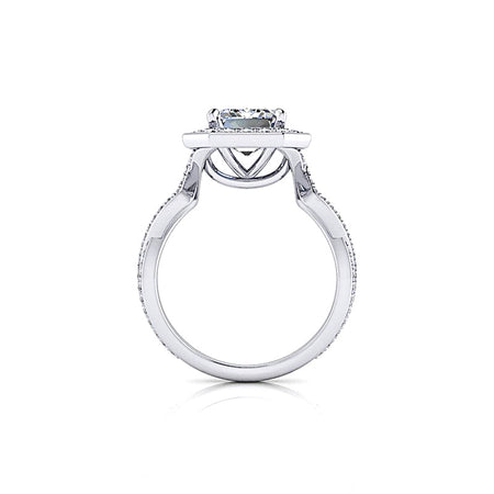 Yara No. 1 Emerald Cut Lab Grown Diamond Engagement Ring