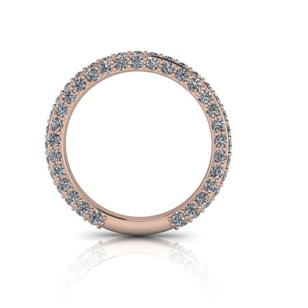 10kt rose gold Wedding band Bel Viaggio Designs, LLC