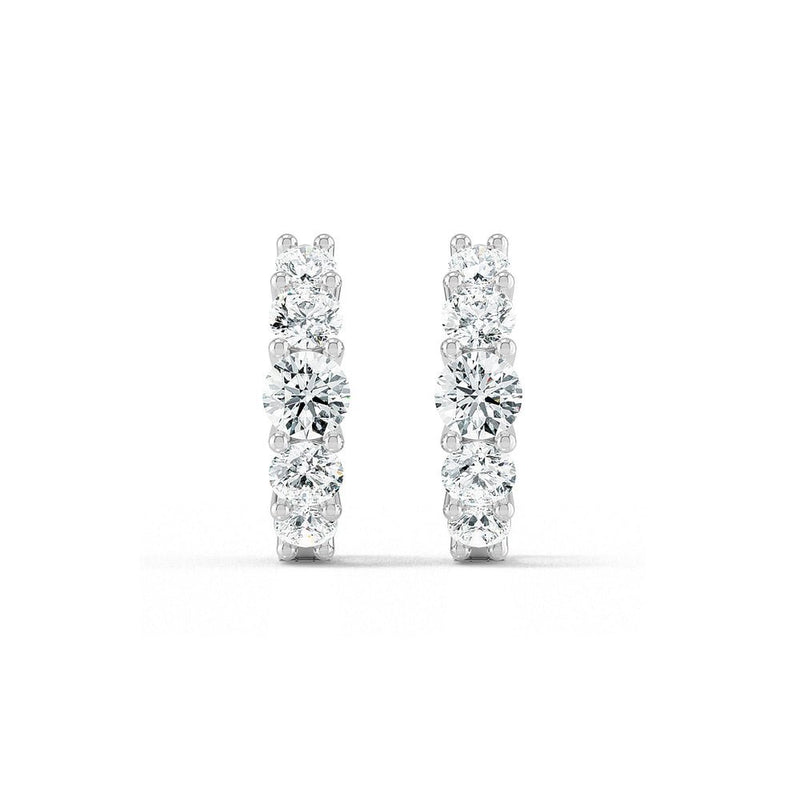 10kt white gold earrings Bel Viaggio Designs, LLC