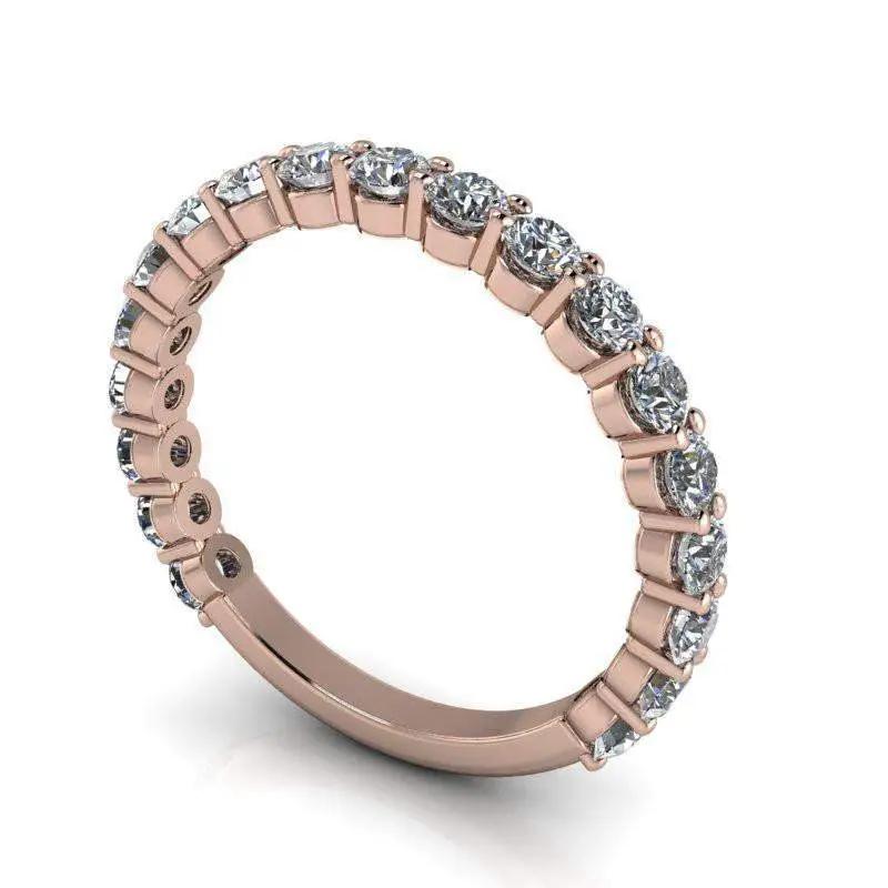 10kt rose gold Wedding Band Bel Viaggio Designs, LLC