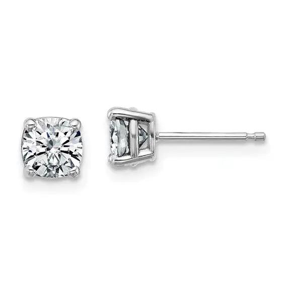 14 kt white gold Earring Bel Viaggio Designs, LLC