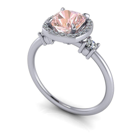 4.5 Morganite Rings Bel Viaggio Designs, LLC