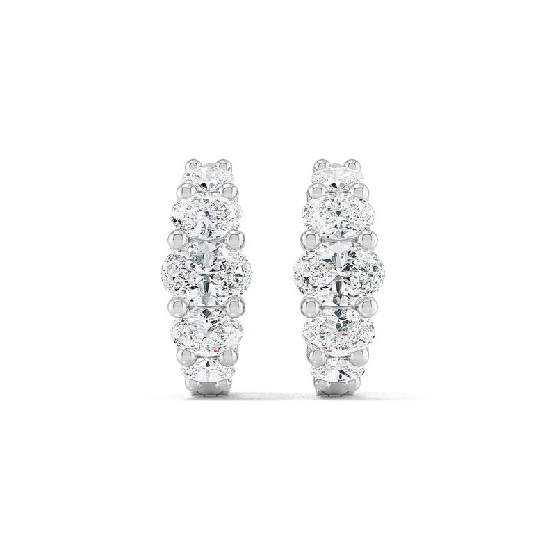 10kt white gold earrings Bel Viaggio Designs, LLC