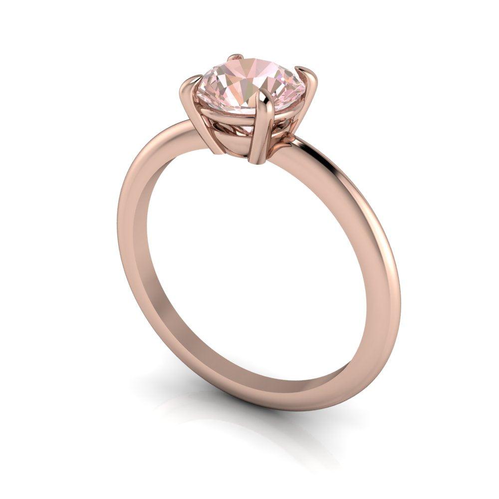 4.5 Morganite Rings Bel Viaggio Designs, LLC