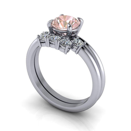 4.5 Morganite Rings Bel Viaggio Designs, LLC