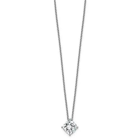 14 kt white gold necklace Bel Viaggio Designs, LLC