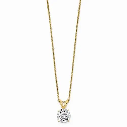 14 kt yellow gold necklace Bel Viaggio Designs, LLC