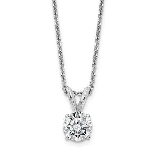 14 kt white gold necklace Bel Viaggio Designs, LLC