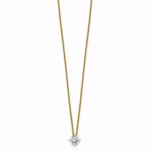 14 kt yellow gold necklace Bel Viaggio Designs, LLC