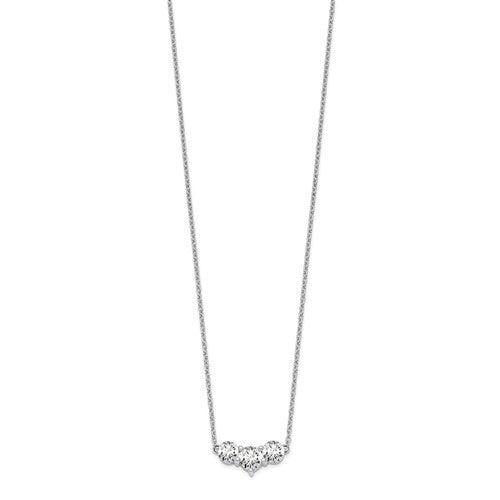 14 kt white gold necklace Bel Viaggio Designs, LLC