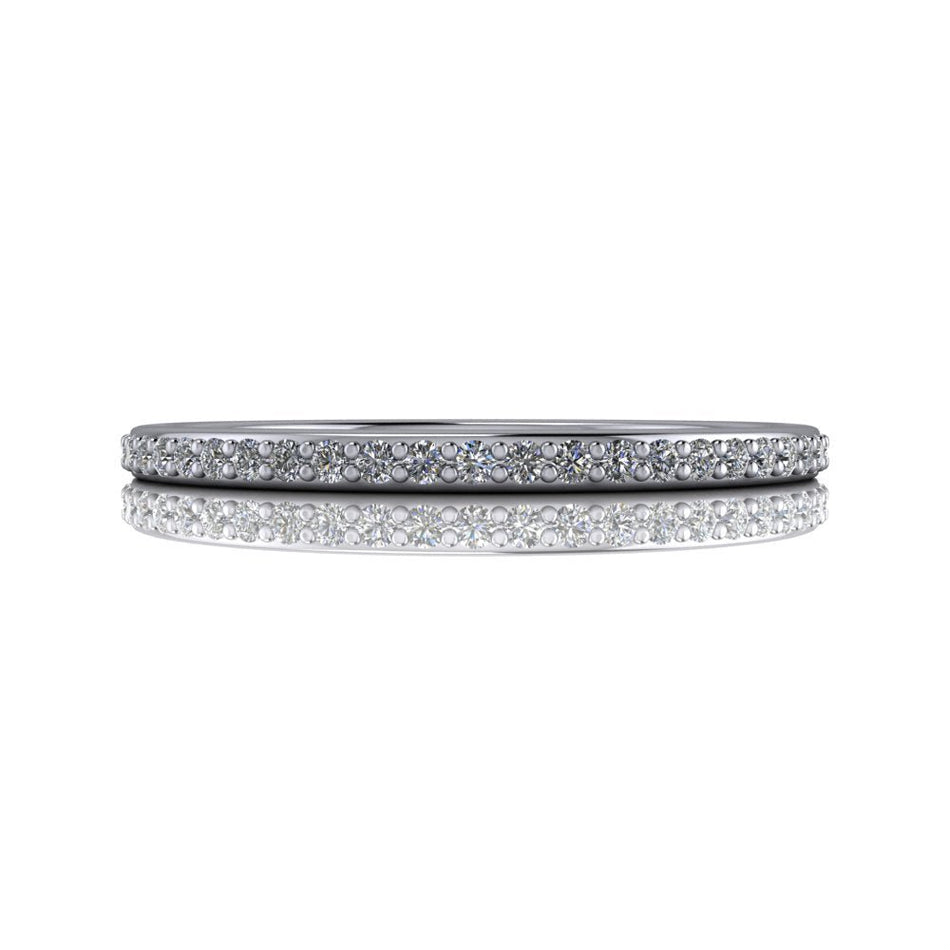 10kt white gold Engagement Ring Bel Viaggio Designs, LLC