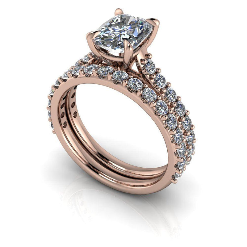 14 kt rose gold Engagement Ring Bel Viaggio Designs, LLC