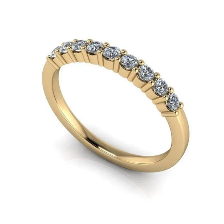 10kt yellow gold Wedding band Bel Viaggio Designs, LLC