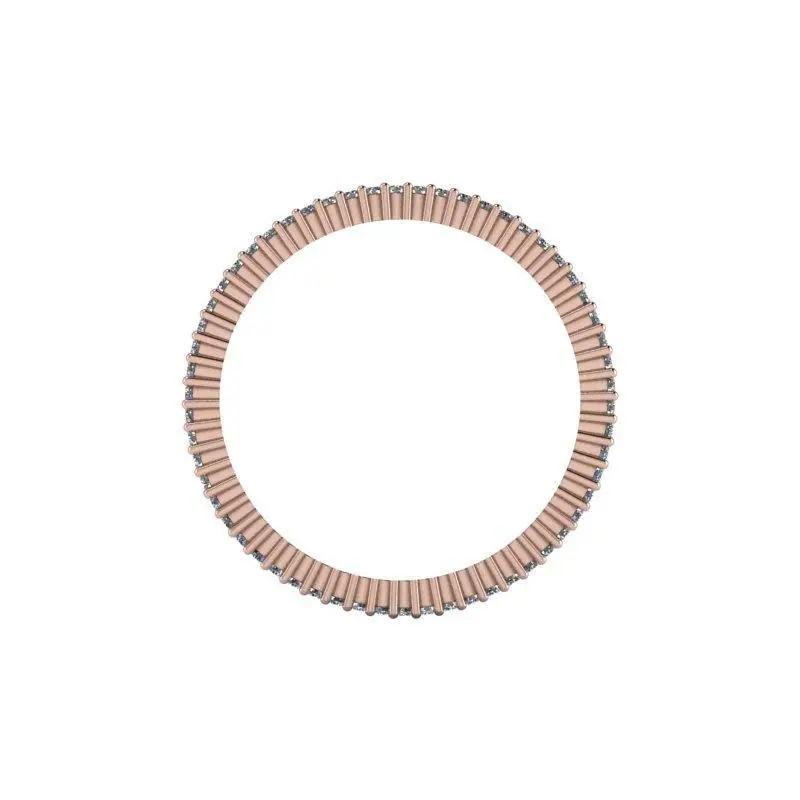 14 kt rose gold Wedding band Bel Viaggio Designs, LLC