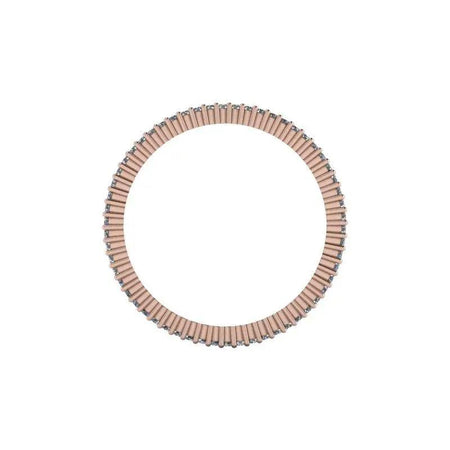 14 kt rose gold Wedding band Bel Viaggio Designs, LLC