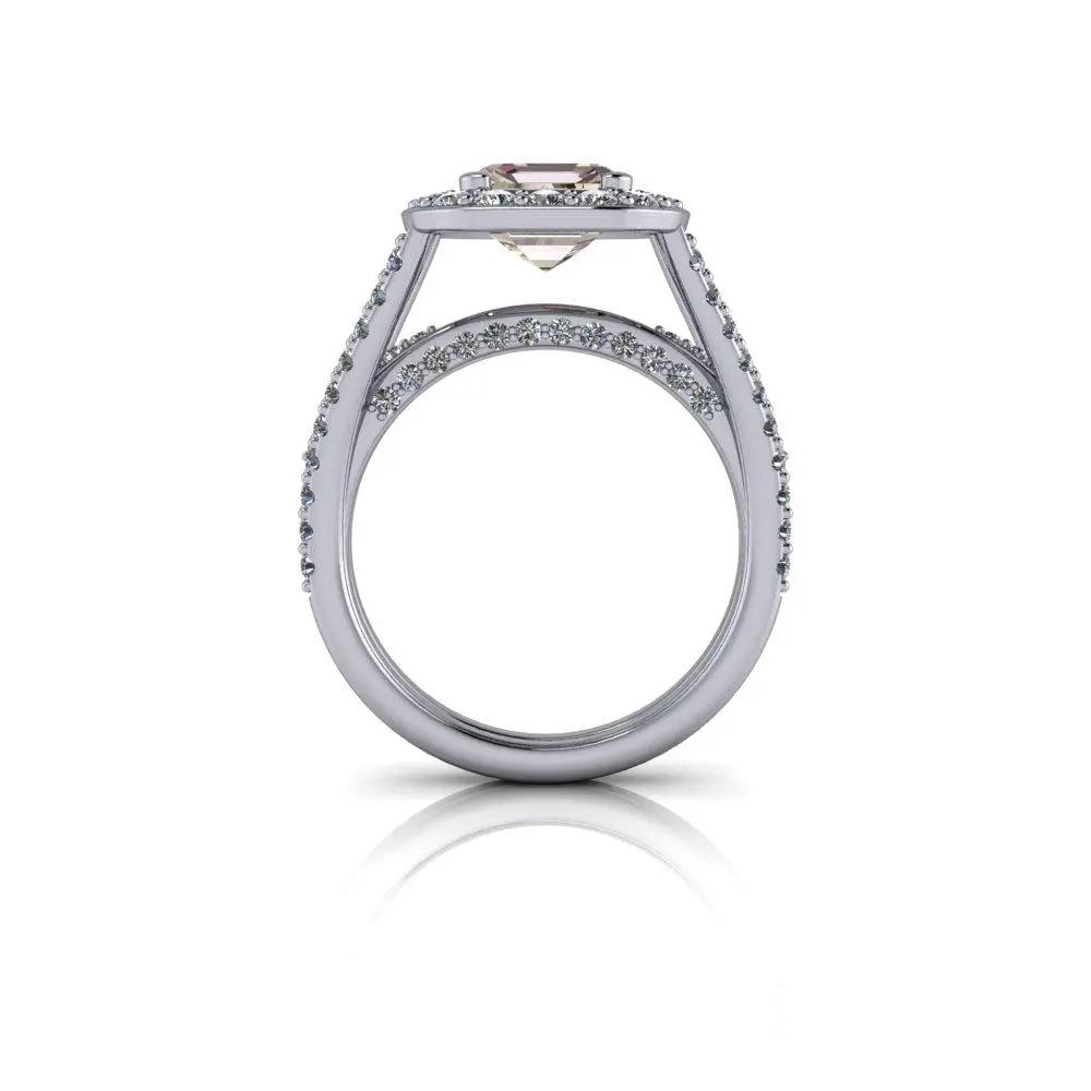 4.5 Morganite Rings Bel Viaggio Designs, LLC