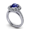 platinum Engagement Ring Bel Viaggio Designs, LLC