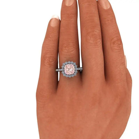 14kt rose gold Engagement Ring Bel Viaggio Designs, LLC