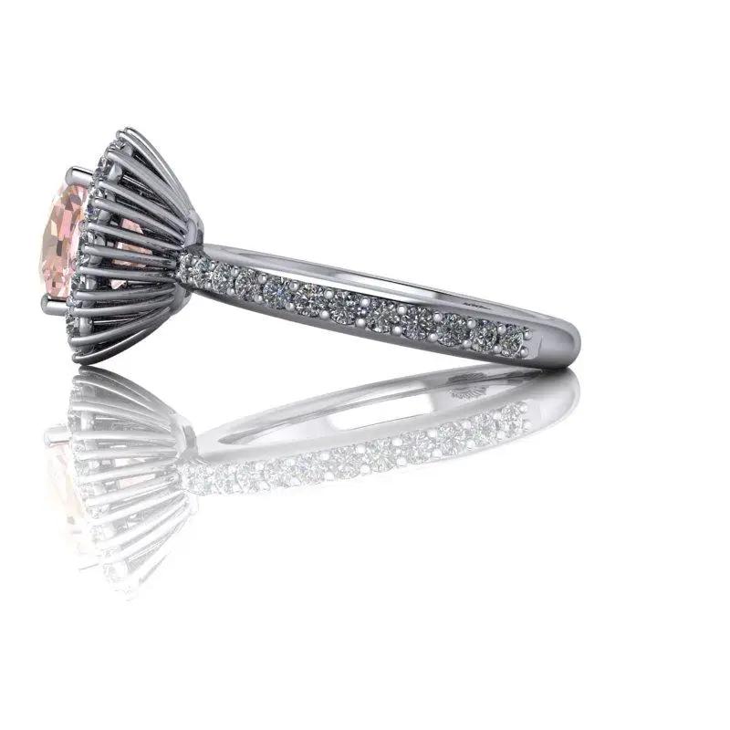 14kt rose gold Engagement Ring Bel Viaggio Designs, LLC