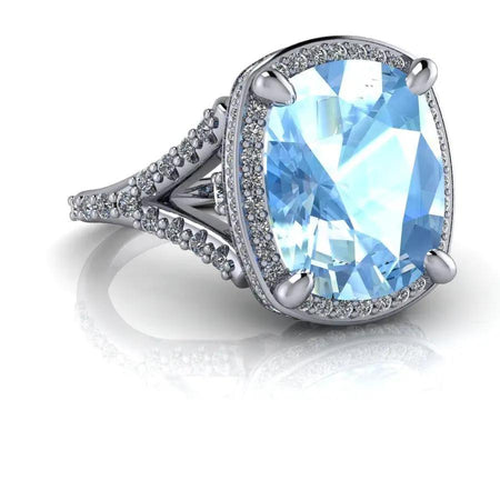 platinum Engagement Ring Bel Viaggio Designs, LLC