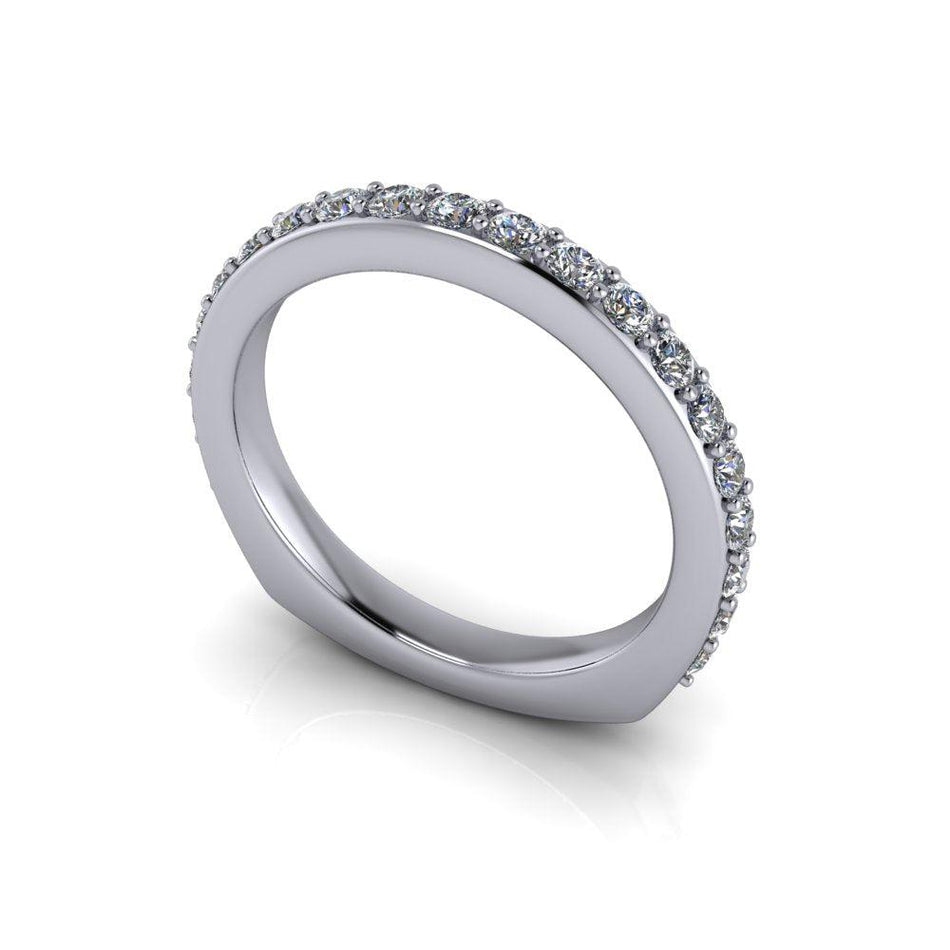 10kt white gold Engagement Ring Bel Viaggio Designs, LLC