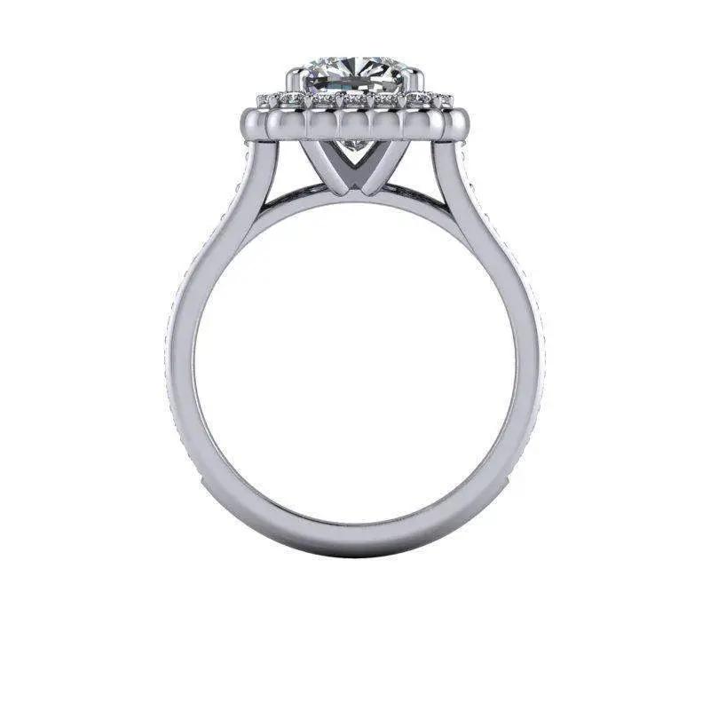 10kt yellow gold Engagement Ring Bel Viaggio Designs, LLC