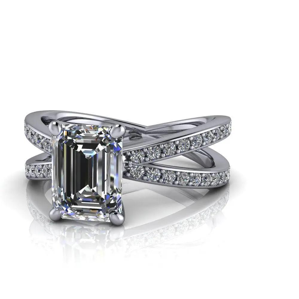 925 Silver Engagement Ring Bel Viaggio Designs, LLC