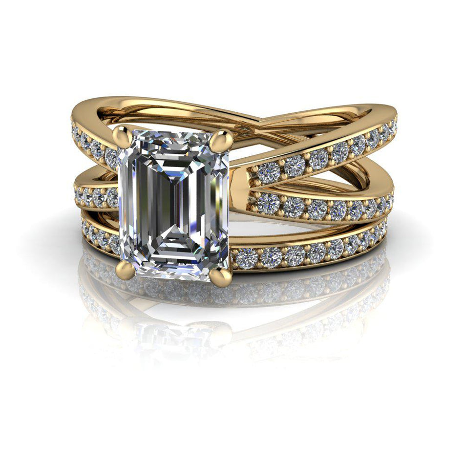 925 Silver Engagement Ring Bel Viaggio Designs, LLC