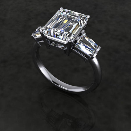 925 Silver Engagement Ring Bel Viaggio Designs, LLC