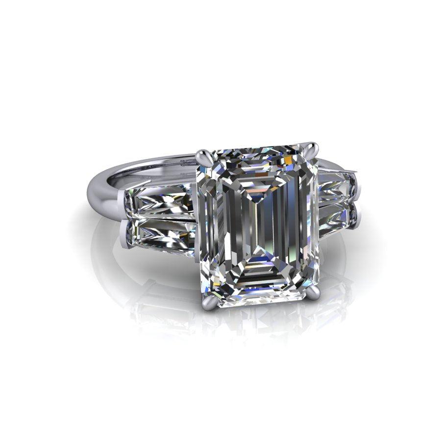 925 Silver Engagement Ring Bel Viaggio Designs, LLC