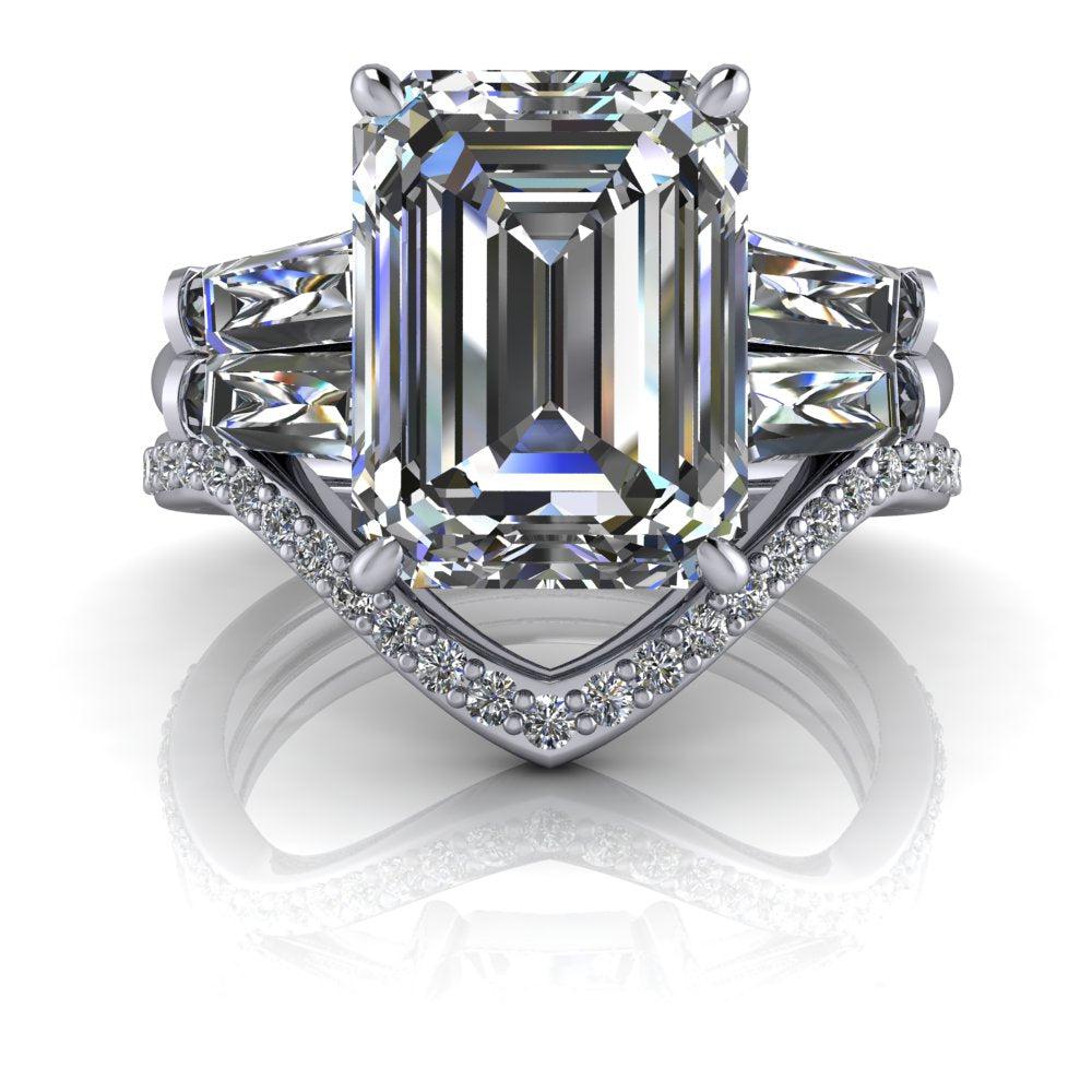 925 Silver Engagement Ring Bel Viaggio Designs, LLC