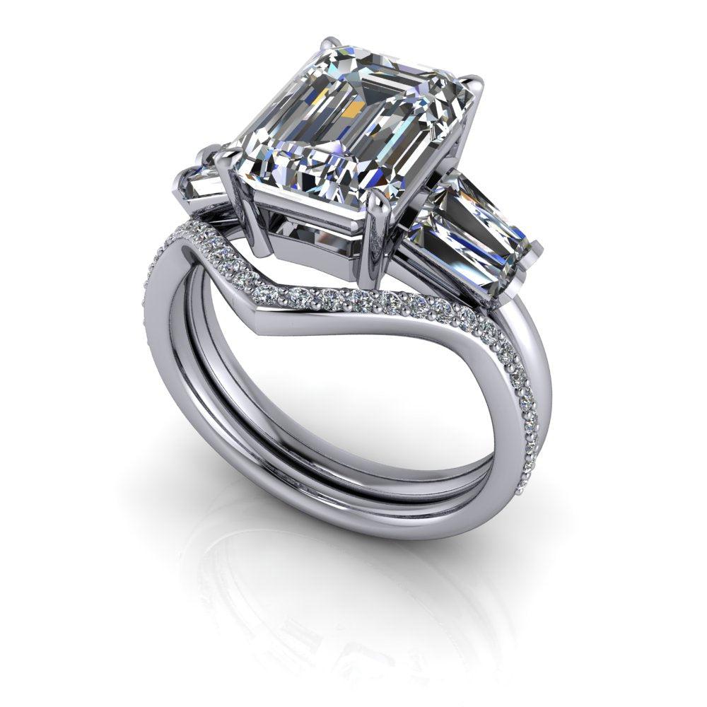 925 Silver Engagement Ring Bel Viaggio Designs, LLC